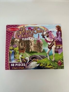 Melissa & Doug Fairy Tale Castle Floor Puzzle